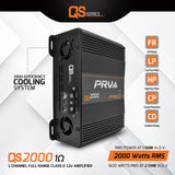 PRV QS2000 1 Ohm Amplifier PRV Audio