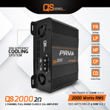 PRV QS2000 2 Ohm Amplifier PRV Audio