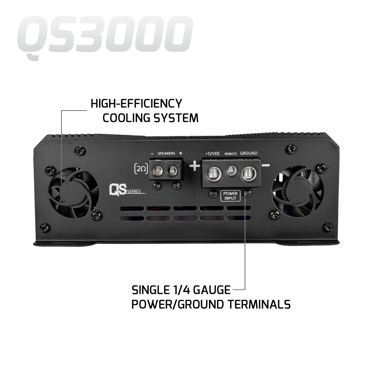 PRV QS3000 2 Ohm Amplifier PRV Audio