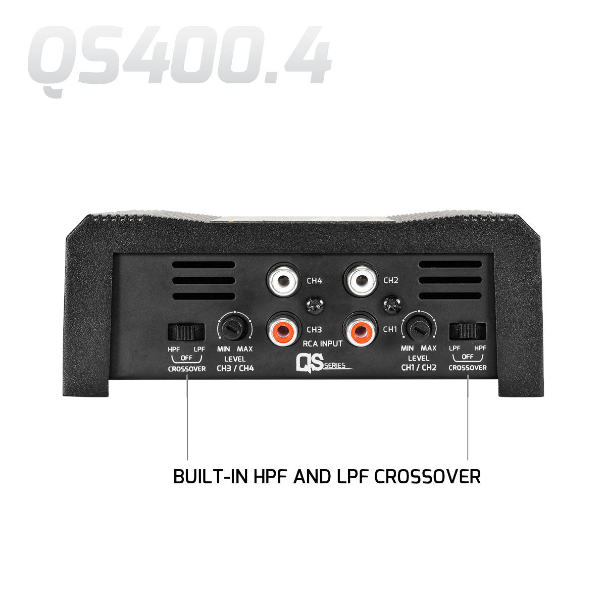PRV Audio QS400.4 | 4-Channel Full Range Amplifier 2-Ohm PRV Audio
