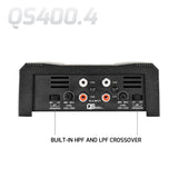 PRV Audio QS400.4 | 4-Channel Full Range Amplifier 2-Ohm PRV Audio