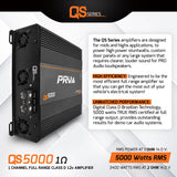 PRV QS5000 1 Ohm Amplifier PRV Audio