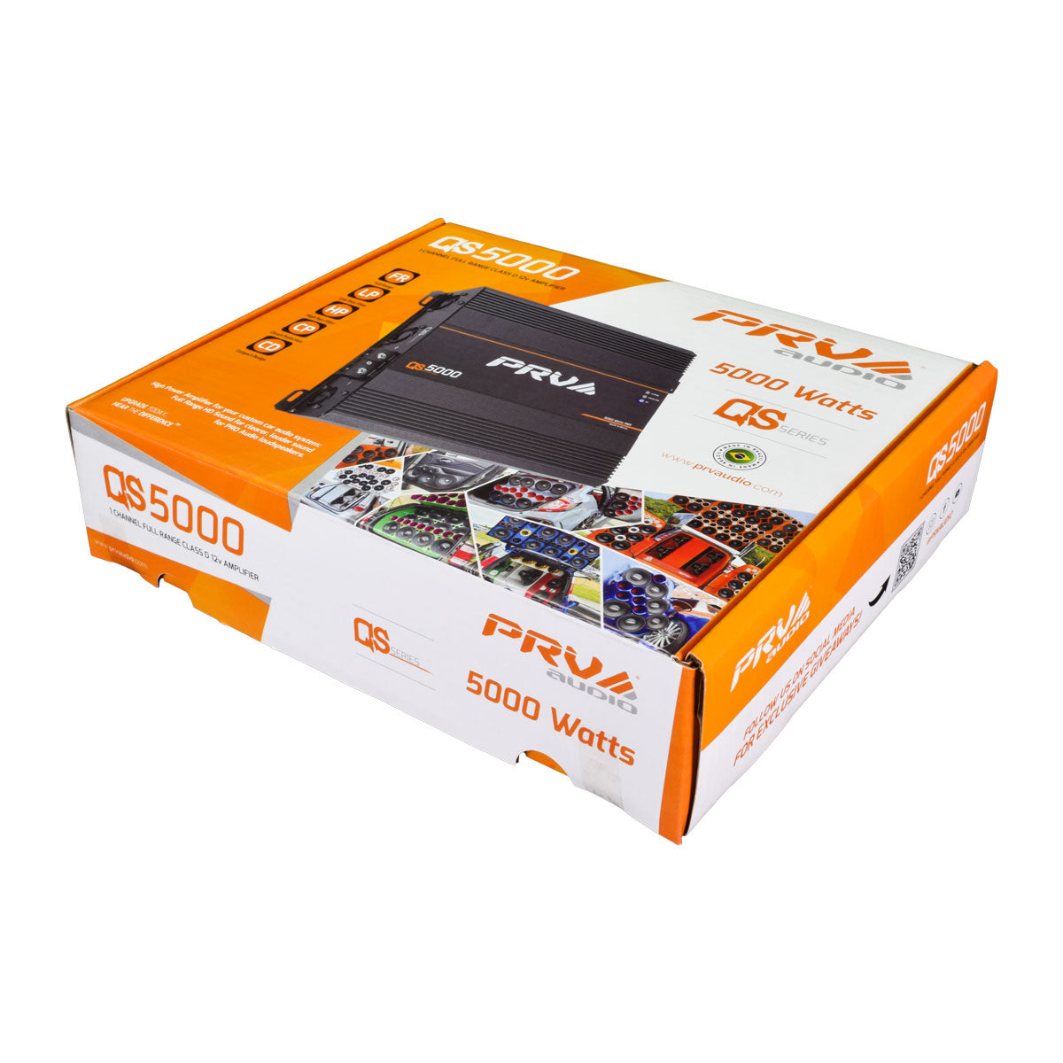 PRV QS5000 1 Ohm Amplifier PRV Audio