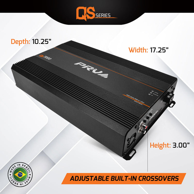 QS7000 1 Ohm - 1 Channel Full Range Amplifier PRV
