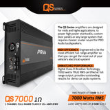 PRV QS7000 1 Ohm Amplifier PRV Audio