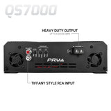 PRV QS7000 2 Ohm Amplifier PRV Audio