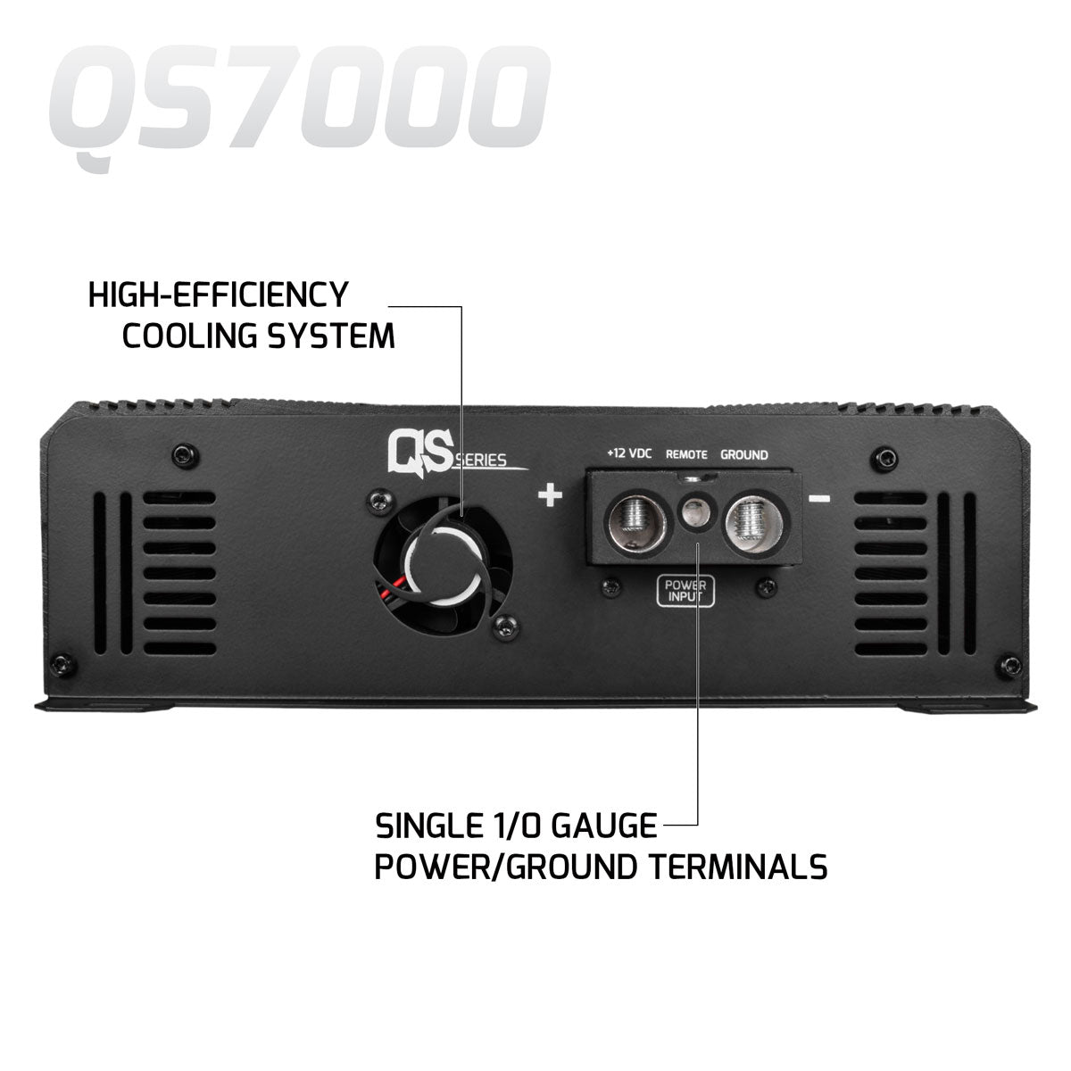 PRV QS7000 2 Ohm Amplifier PRV Audio