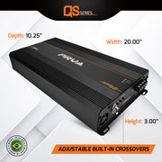 QS9000 1 Ohm - 1 Channel Full Range Amplifier PRV