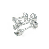 Strombos Chrome Quadruplex Nautical Horn HornBlasters