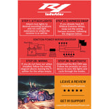 R1 INDUSTRIES XL LED ROCK LIGHTS (10-POD)