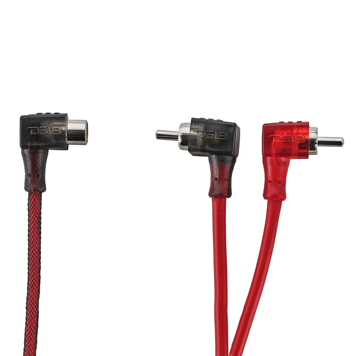 Ultra Flex 100% OFC RCA L Connector 1 Female/2 Male