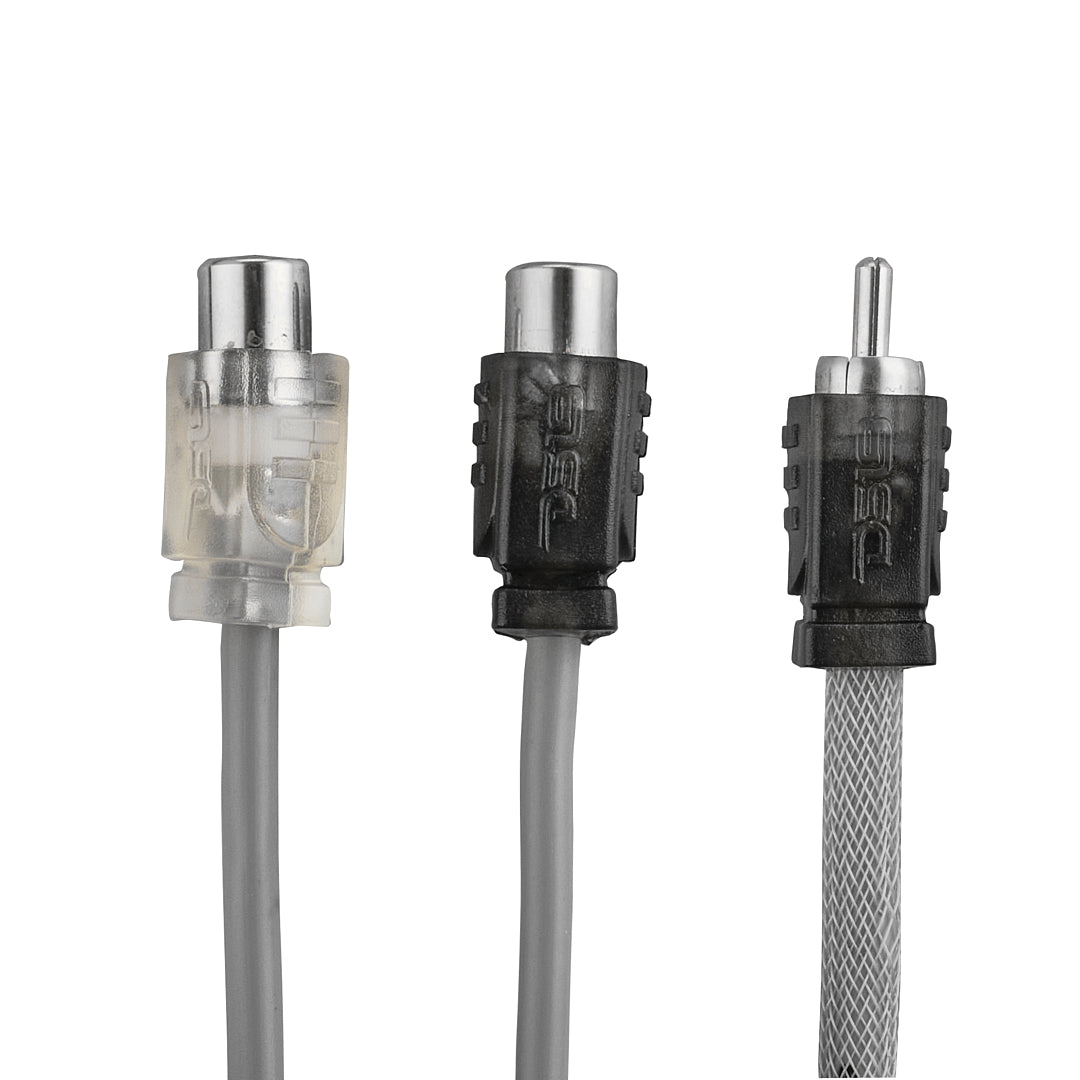 Level 2 RCA 100% OFC Y Connector 1 Male / 2 Female
