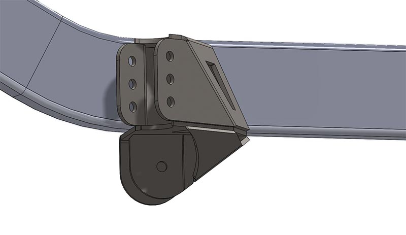 Dual Mount Adjustable 4 Link Brackets Far From Stock
