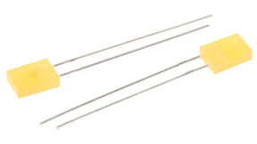 High brightness rectangular yellow LED TekShack