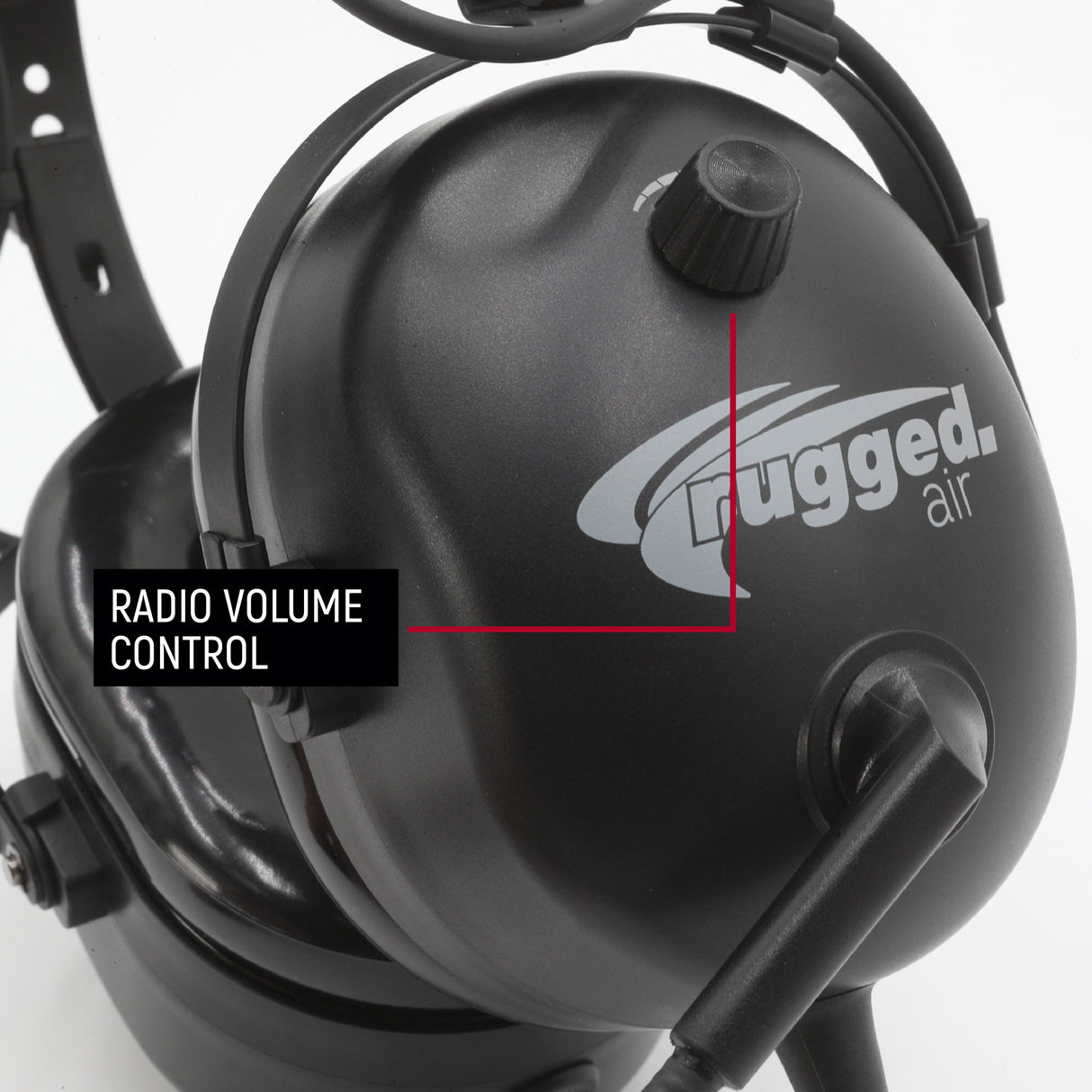 Rugged Air RA210-BT Bluetooth General Aviation Headset