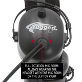 Rugged Air RA210-BT Bluetooth General Aviation Headset