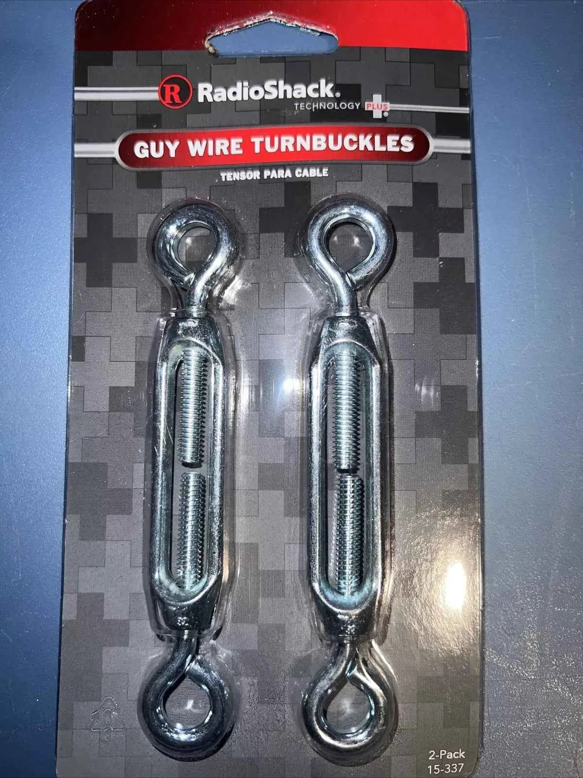 RADIO SHACK  GUY WIRE TURNBUCKLES 2 PACK 15-337 TekShack