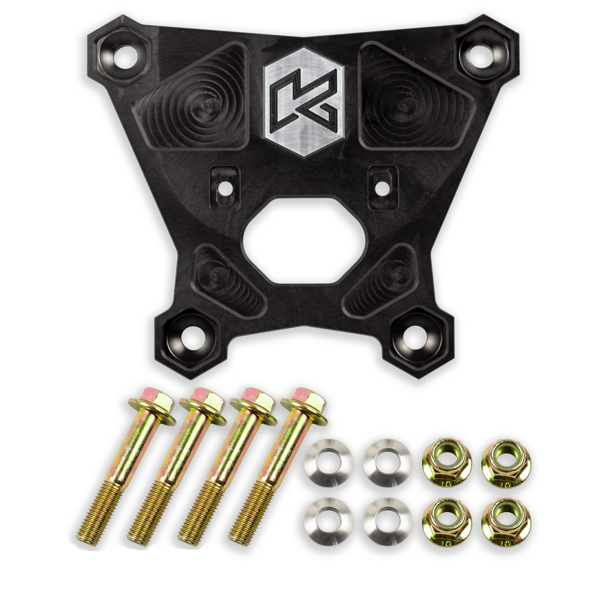 KRYPTONITE POLARIS RZR DEATH GRIP REAR RADIUS PLATE 2018-2021 TURBO S