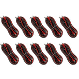 20 ft Ultra Flex 100% OFC RCA Cable Wire – 10-Pack