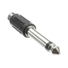 RCA Female to 1/4 inch Phono/Mono Adapter TekShack