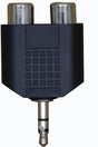 RCA Female to 3.5mm (1/8") stereo Male adapter TekShack