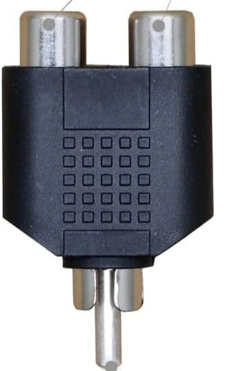 RCA Male to Dual RCA Female Splitter TekShack
