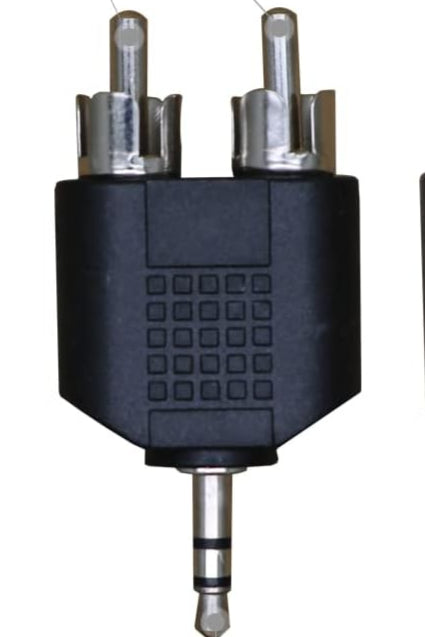 RCA Male to 3.5mm Male Adapter TekShack