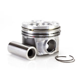 Mahle 6.7L Power Stroke 35MM Wrist Pin 17+MY Flycut and De-Lipped Single Piston Kit With Rings