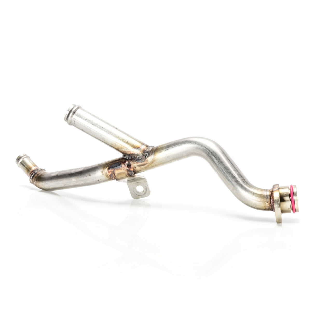 6.4L Ford Power Stroke 304 Stainless Steel Coolant Wye, Drivers Side