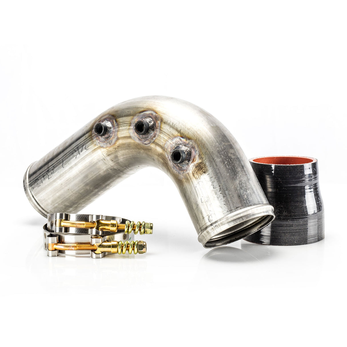 6.4L Ford Power Stroke S300 T4 SXE 3" 304 Stainless Compressor Outlet Adapter