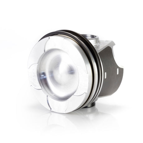 6.4L Ford Power Stroke Mahle Fly Cut and De-Lipped Piston Kit With Rings