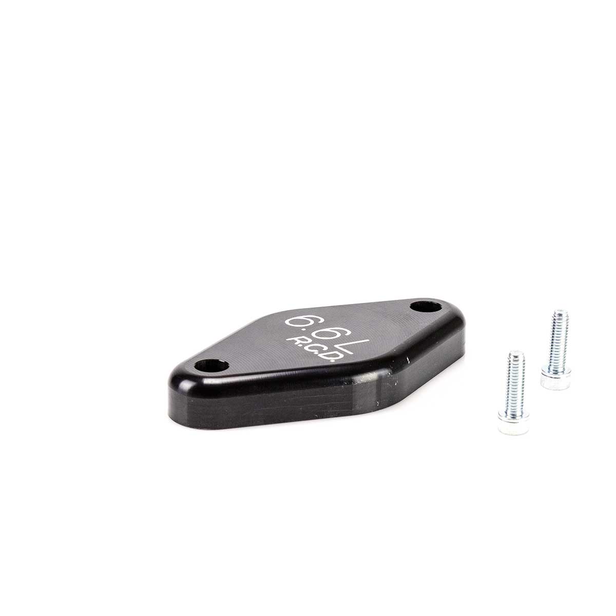6.6L LML Duramax Resonator Delete Plate