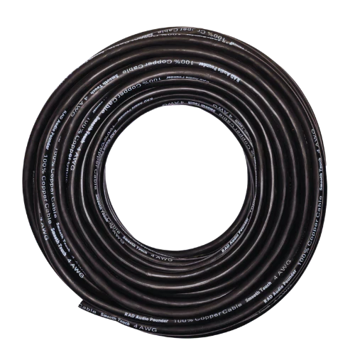 RAD - Gauge 1/0 Black (50 ft) RAD