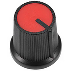 1/4 inch Red k Potentiometer Knobs TekShack