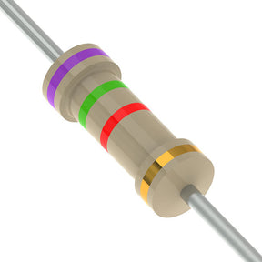 Resistors  7,500 Ohm (7.5K) 1/2 Watt 5% TekShack