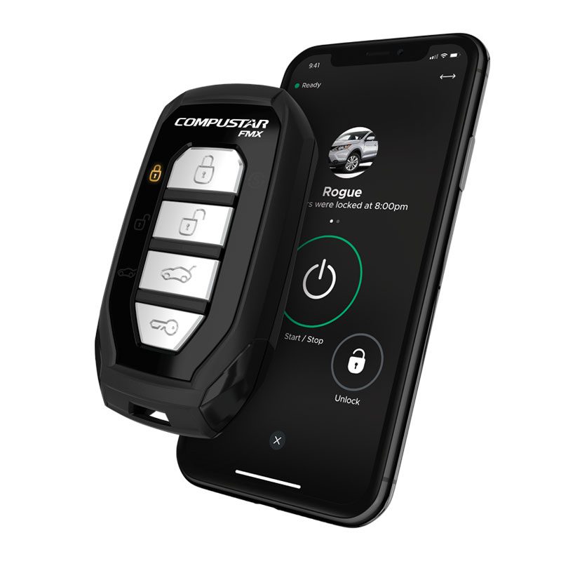 Compustar CSX4905-S 2-Way Remote Start Bundle with LTE Module