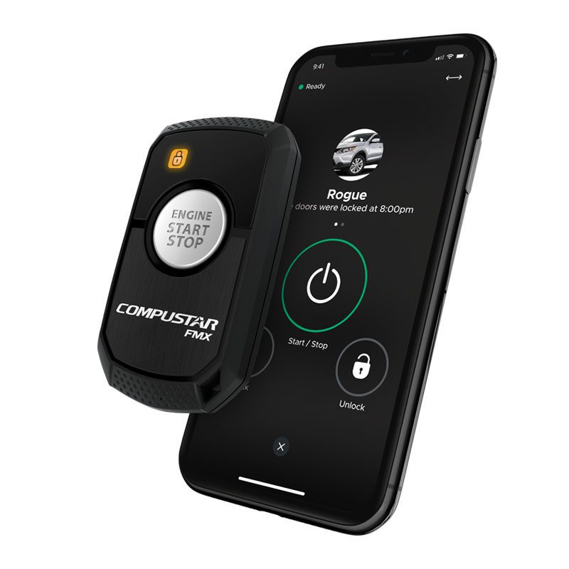 Compustar CSX1900-S 2-Way 1-Button Remote Start Bundle with LTE Module