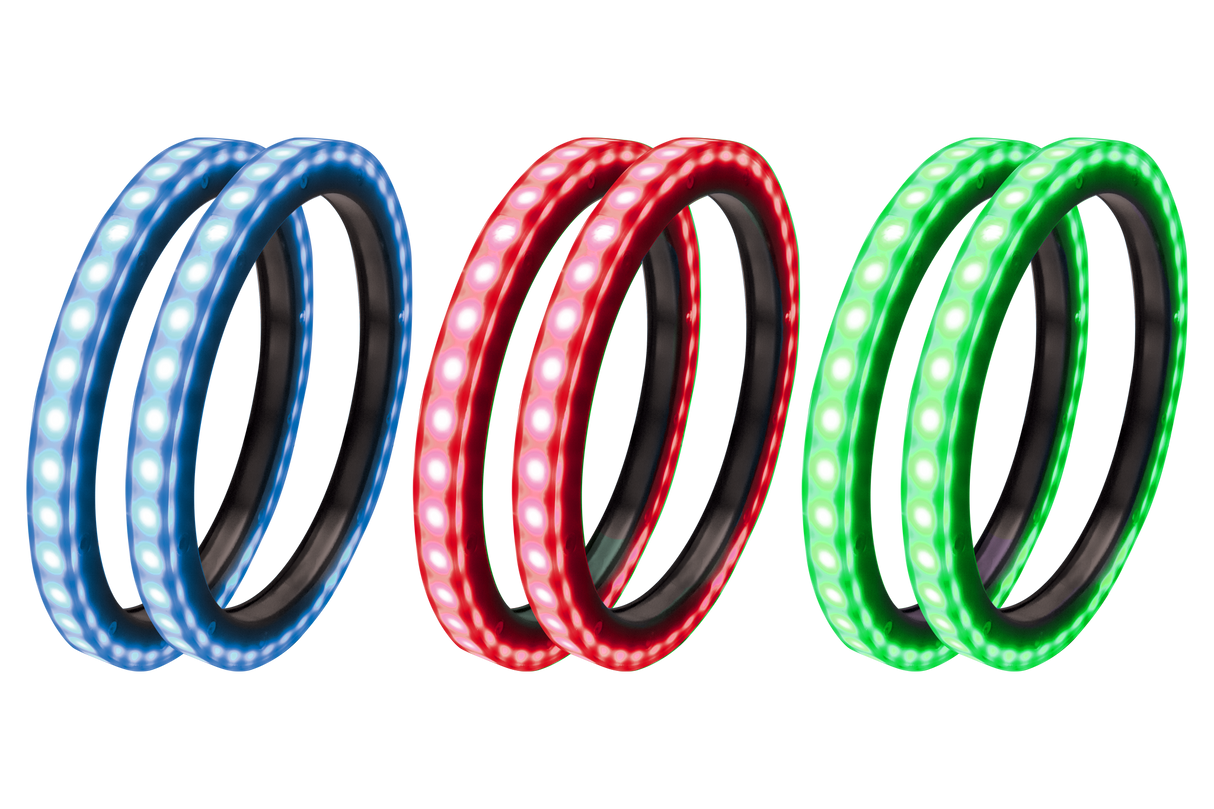 8" RGB LED Speaker Rings (Pair) | UTVS-8LSR UTV Stereo