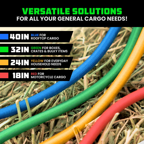 28 Piece Bungee Cord Set