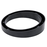 6-1/2” Beveled Speaker Spacer Ring (RING-PVC-BVL-6) Audiopipe