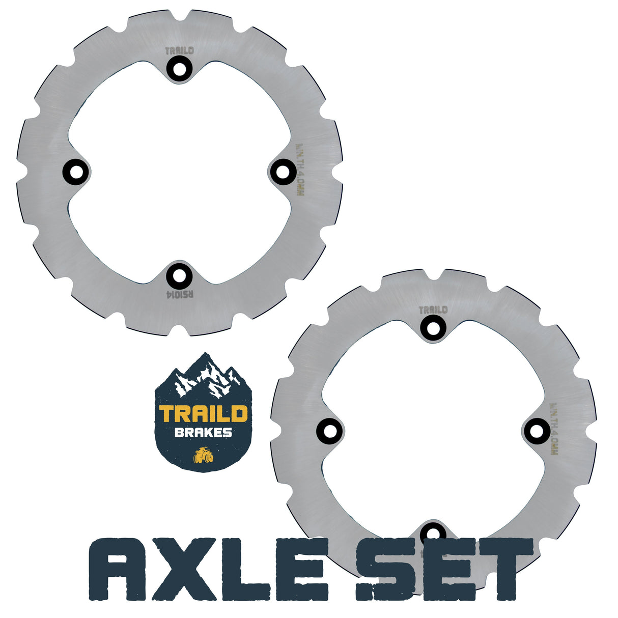 Can-Am Renegade 1000/850/650/570 2020-2026 Ridge Rider Disc Brake Rotor Kit Traild