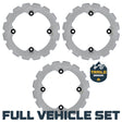 Can-Am Outlander 450/500/570/650/850/1000/HD5/HD7/PRO 2013-2026 Ridge Rider Disc Brake Rotor Kit Traild