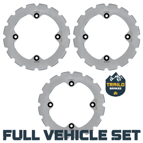 Can-Am Outlander 450/500/570/650/850/1000/HD5/HD7/PRO 2013-2026 Ridge Rider Disc Brake Rotor Kit Traild