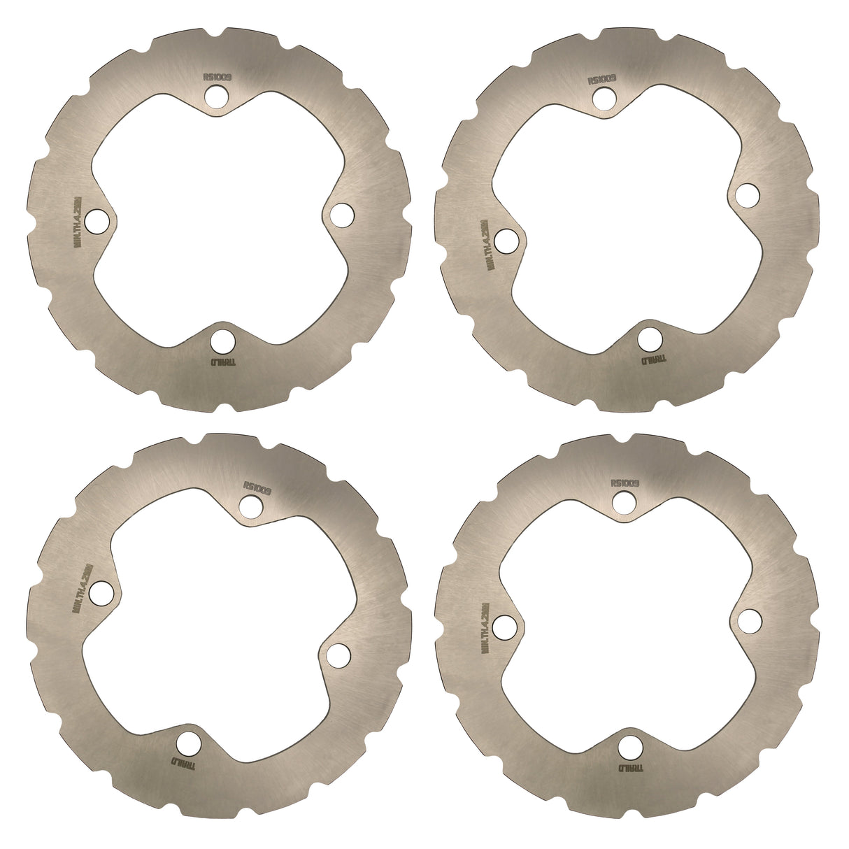 Polaris RZR XP 1000/XP4 1000/RS1 2014-2026 Ridge Rider Disc Brake Rotors Traild