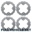 Polaris RZR XP TURBO/XP 4 TURBO/PRO XP/PRO XP 4/Turbo S 2016-2026 Ridge Rider Disc Brake Rotors Traild