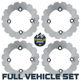 Polaris RZR 900/Trail 900/S4 900/4 900/S 900/S 1000/Trail S 1000 2014-2026 Ridge Rider Disc Brake Rotor Kit Traild