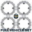 Can-Am Outlander 1000/850/650/450 6x6 2015-2026 Ridge Rider Disc Brake Rotor Kit Traild