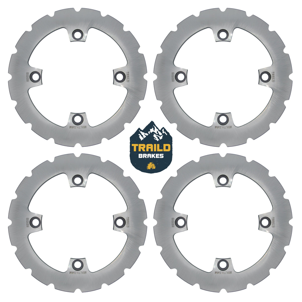 Kawasaki KRX/KRX4 1000 2020-2026 Ridge Rider Disc Brake Rotor Kit Traild