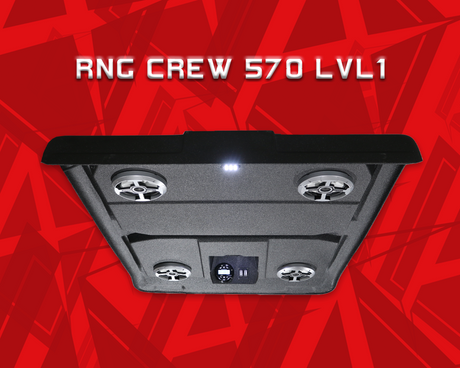 2016+ Polaris Ranger Crew 570 Midsize Stereo Tops (4-Seat)