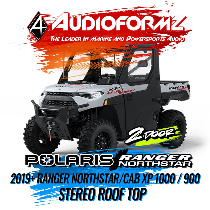 2019+ Polaris Ranger Northstar/Cab XP 1000 / 900 Stereo Tops (2-Door)